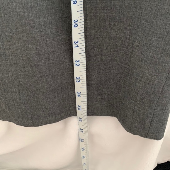 J Crew Gray Sleeveless Wool Sheath Dress. Size OP - Picture 10 of 12